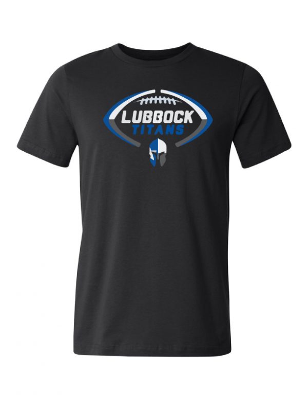 Titans Black T-Shirt - Football Titans Logo