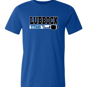 Titans Blue T-Shirt - Lubbock Titans