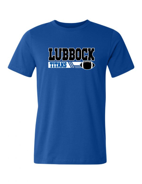 Titans Blue T-Shirt - Lubbock Titans