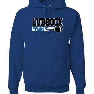 Titans Blue Hoodie - Lubbock Titans