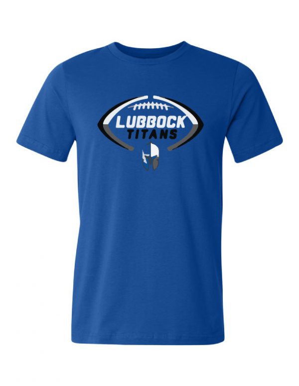 Titans Blue T-Shirt - Football Titans Logo
