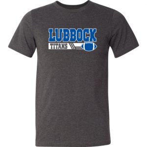 Titans Dark Grey T-Shirt - Lubbock Titans