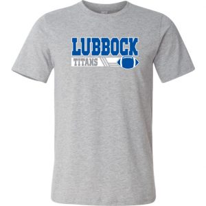 Titans Grey T-Shirt - Lubbock Titans