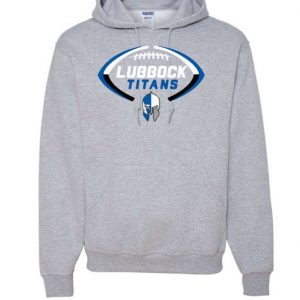 Titans Grey Hoodie - Football Titans Logo