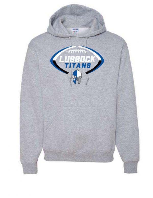 Titans Grey Hoodie - Football Titans Logo