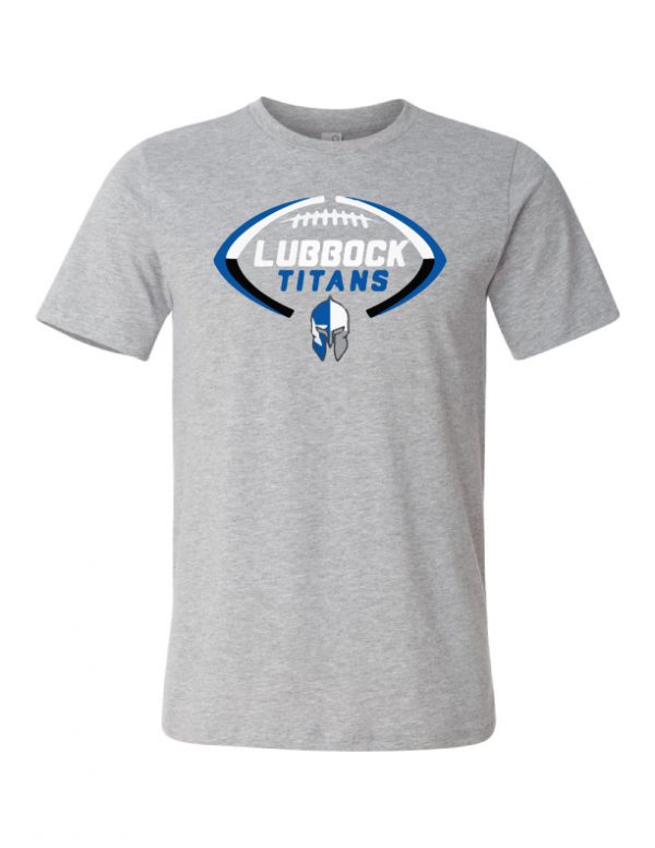 Titans Grey T-Shirt - Football Titans Logo