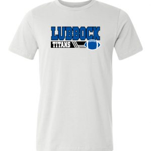 Titans White T-Shirt - Lubbock Titans