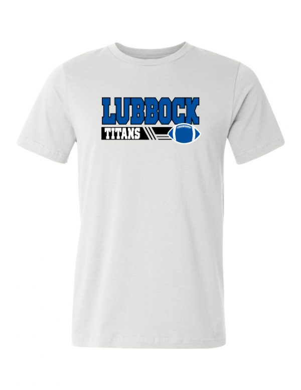 Titans White T-Shirt - Lubbock Titans