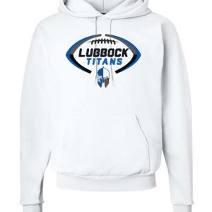 Titans White Hoodie - Football Titans Logo