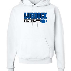 Titans White Hoodie - Lubbock Titans