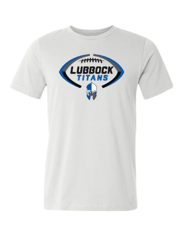 Titans White T-Shirt - Football Titans Logo