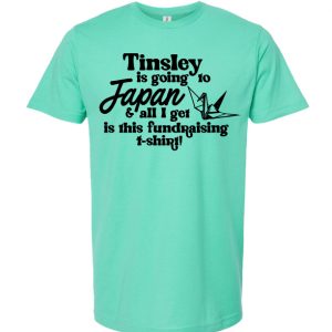 Tinsley's Japan Fundraiser T-Shirt - Mint