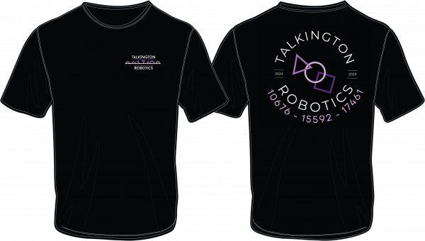 Talkington Robotics 2025 T-shirt